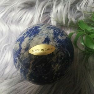 Accents - Genuine lapis lazuli 245 mm mineral ball Accents - Genuine lapis lazuli 245 mm mineral ball